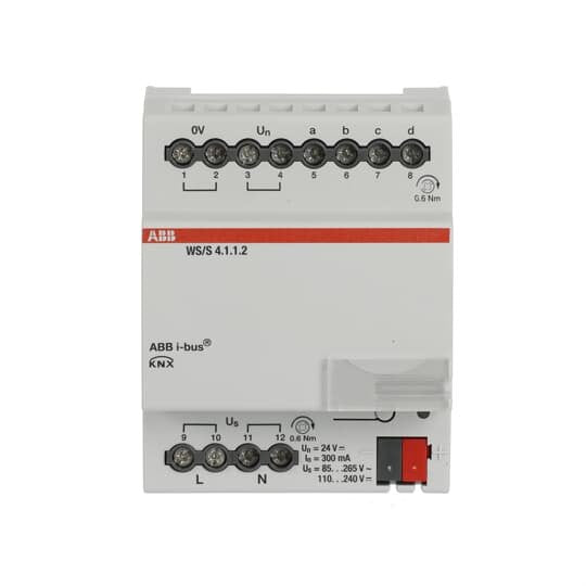 Busch-Jaeger - Bussystem-Analogeingang WS/S4.1.1.2 Wetterstation, WS/S 4.1.1.2 4fa