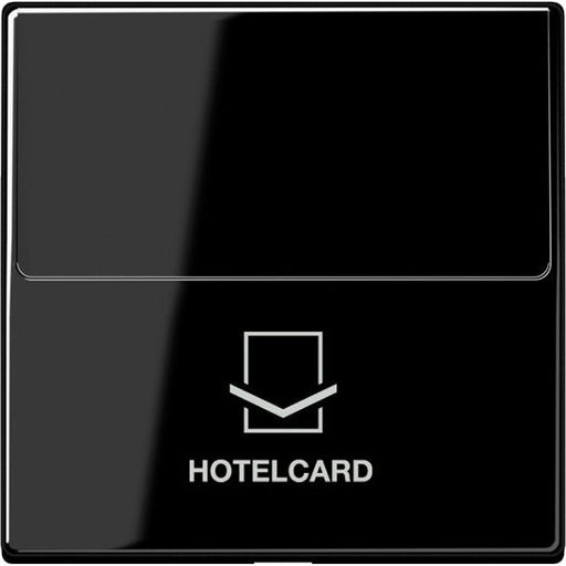 Jung - Abdeckung/Bedienelement für Installationsschalterprogramme Hotelcard-Schalter sw A 590 CARD SW ohne Taster-Einsatz