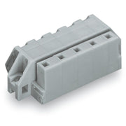 WAGO - Kabelsteckverbinder für Leiterplattensteckverbinder 1-Leiter Federleiste 731-535/031-000 CAGECLAMP 2,5mm²,gr − 25 Stück