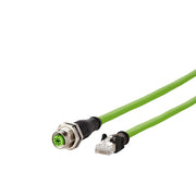 Metz Connect - Patchkabel Kupfer Industrie IndustrialEthernet Leitung 142MBD25100 D-kodiert, 10m, M12