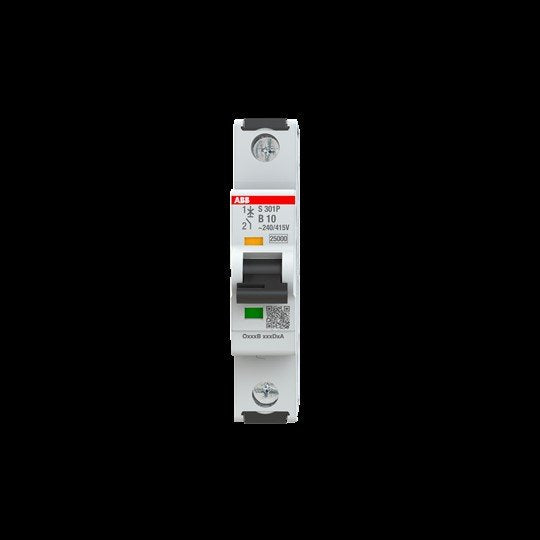 ABB Stotz S&J - Leitungsschutzschalter Sicherungsautomat S301P-B10 25kA, 10A, 1P
