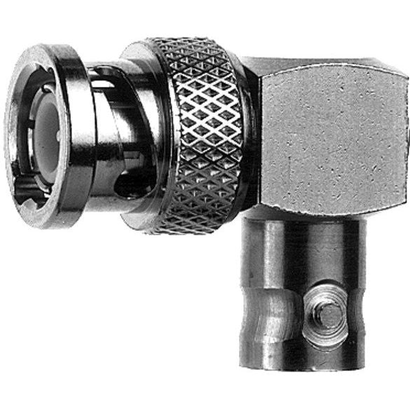 Telegärtner - Koax-Kupplung BNC Winkelverb.stück(M-F) 100023588 UG-306/U, 50 Ohm − 5 Stück