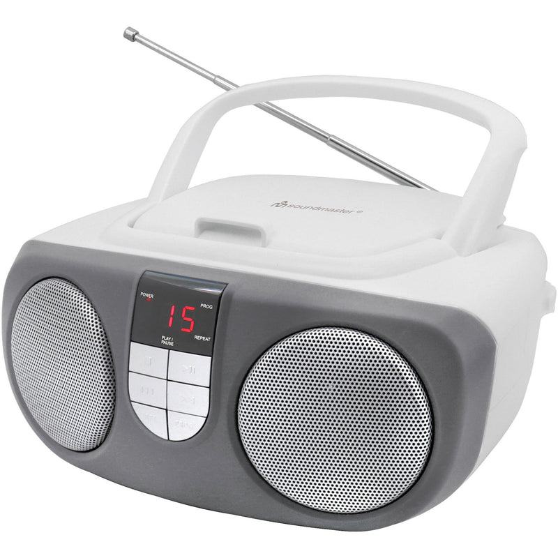 Soundmaster - Radio-Recorder CD-Boombox m. UKW-Radio SCD1400WE ws