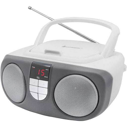 Soundmaster - Radio-Recorder CD-Boombox m. UKW-Radio SCD1400WE ws