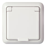 Elso - Steckdose UP-Steckdose IP44 225044 reinweiß