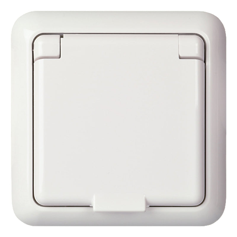 Elso - Steckdose UP-Steckdose IP44 225044 reinweiß