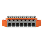 WAGO - Kabelsteckverbinder für Leiterplattensteckverbinder 1-Leiter-Federleiste 2231-1107/038-000 Push-in CAGECLAMP,gr − 50 Stück