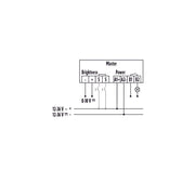 ESYLUX - Bewegungsmelder/Präsenzmelder komplett Decken-Präsenzmelder ws PD-C 360i/24 UC UP360Grad,RWca.24mFB