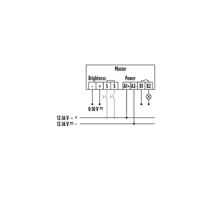 ESYLUX - Bewegungsmelder/Präsenzmelder komplett Decken-Präsenzmelder ws PD-C 360i/24 UC UP360Grad,RWca.24mFB
