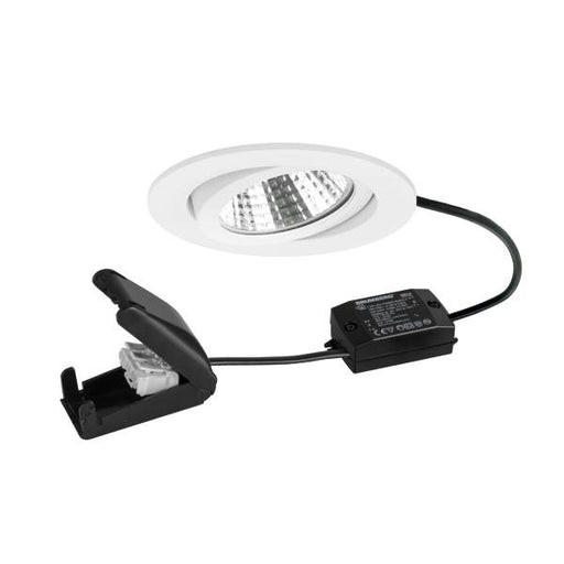 Brumberg Leuchten - Downlight/Strahler/Flutlicht LED-Einbaustrahler 230V 38463173 3000K, ws
