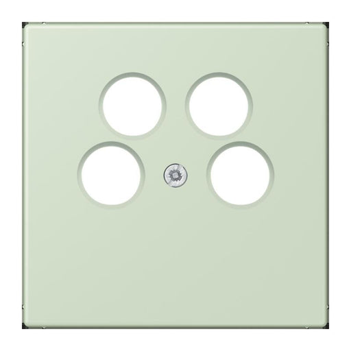 Jung - Einsatz/Abdeckung für Kommunikationstechnik Abdeckung für SAT-TV LC 990-4 SAT2 218