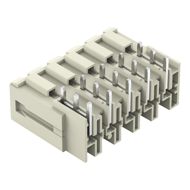 WAGO GmbH & Co. KG - Leiterplattensteckverbinder THT-Stiftleiste 831-3645 abgewinkelt,lgr − 24 Stück