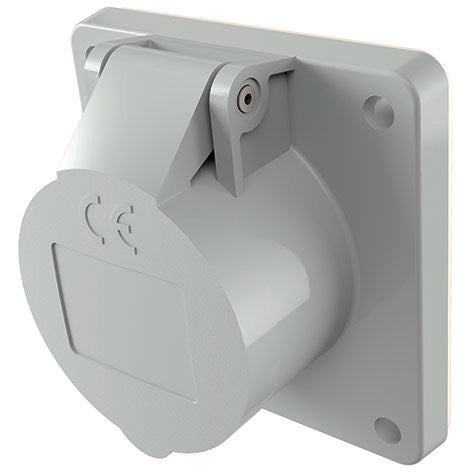Mennekes - CEE-Anbausteckdose (IEC 60309) Anbaudose 1603 16A,2p,12h,50V