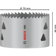 Bosch - Lochsäge PRO Multi Material 2608901527 Lochsäge 79 mm mit