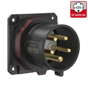 Walther Werke - CEE-Gerätestecker (IEC 60309) CEE NEO Anbaugerätestecker FW631506CC gerade 32A 5P 6h