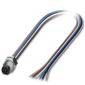 Phoenix Contact - Rundsteckverbinder, feldkonfektionierbar (Industriesteckverbinder) Einbausteckverbinder SACC-DSI-M 8#1453494