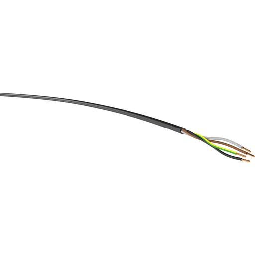 Klimaprime - Energiekabel < 1 kV, für ortsveränderlichen Einsatz H05VV-F 4G2,5 sw Eca Ri.50 H05VV-F 4G2,5 sw Eca PVC-Schlauchleitung − 50 Meter