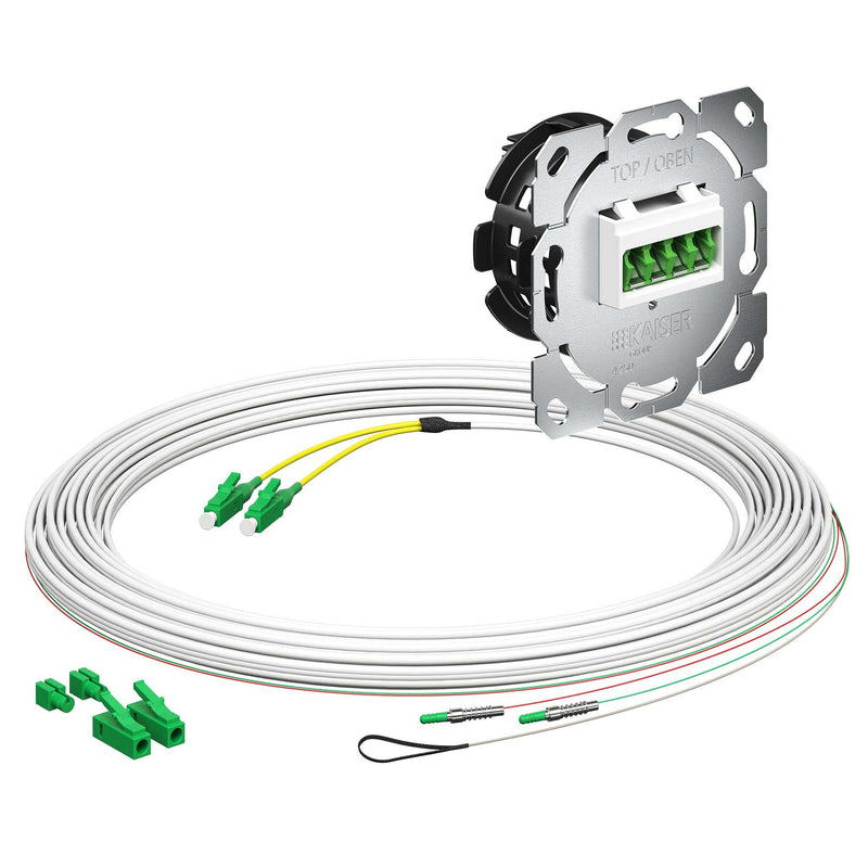 Kaiser - Kommunikationsanschlussdose LWL Teilnehmeranschluss 4250019 Gf-TA E3S Connect