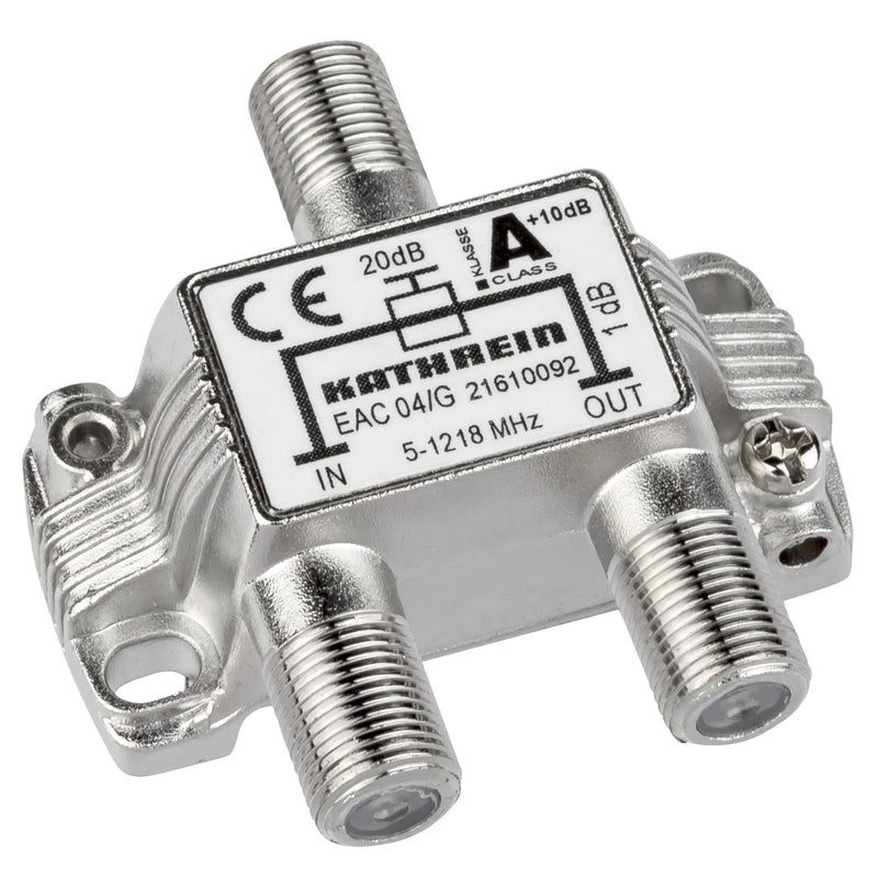 Kathrein - Abzweiger und Verteiler F-Abzweiger 1f. EAC 04/G 5-1218 MHz 20dB