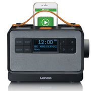LENCO - Radio DAB+ Radio PDR-065BK portable