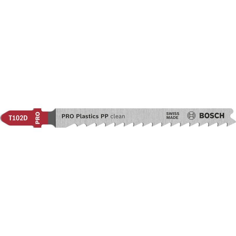 Bosch - Stichsägeblatt PRO Plastics PP clean 2608665239VE(2) T102D Stichsägeblatt − 10 Packung