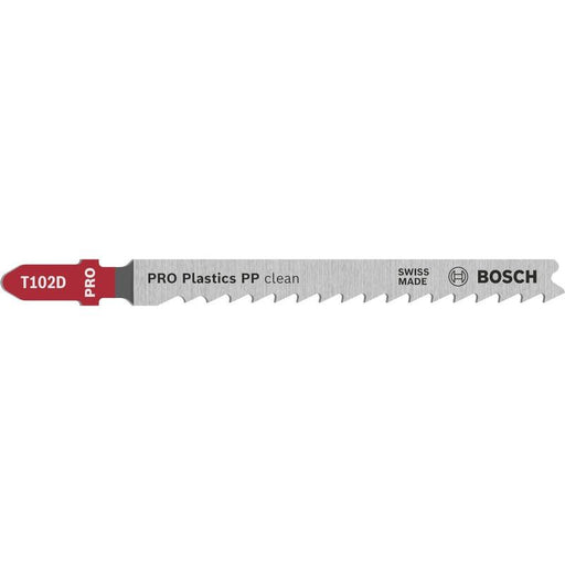 Bosch - Stichsägeblatt PRO Plastics PP clean 2608665239VE(2) T102D Stichsägeblatt − 10 Packung