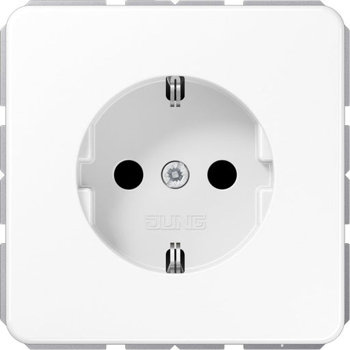 Jung - Steckdose SCHUKO-Steckdose 16A 250V CD 1520 NBF WW ohne Krallen