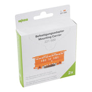 WAGO - Zubehör/Ersatzteile für Klemmen Befestigungsadapter 221-500/995-002 − 24 Stück