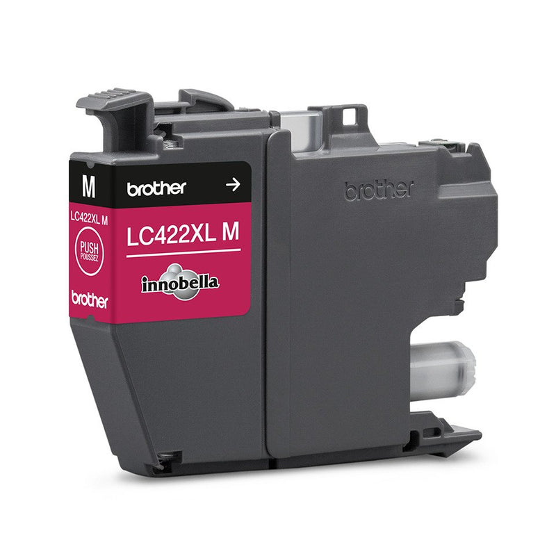 Brother - Verbrauchsmaterial für Telefax/Drucker/MFC Tintenpatrone LC-422XLM magenta