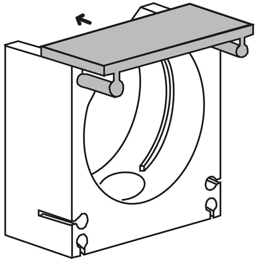 Reiku - Rohrschelle Deckel PADSB-23 − 50 Stück