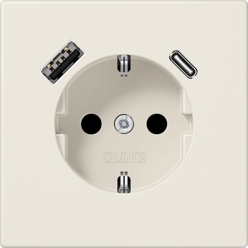 Jung - Steckdose SCHUKO Steckdose LS 1520-15 CA mit USB Typ AC