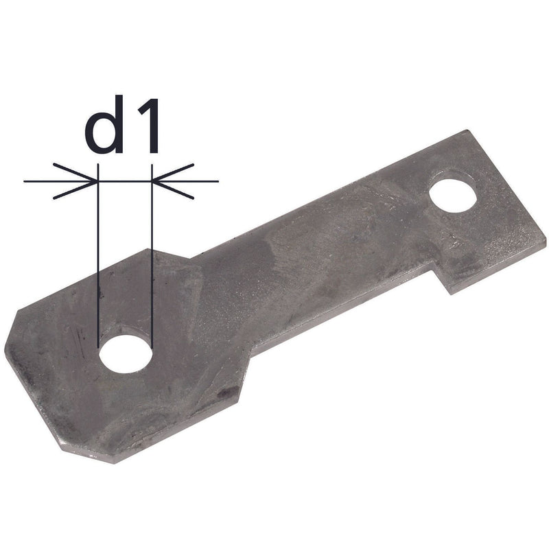 DEHN - Zubehör/Ersatzteile für Überspannungsschutz Informations-/MSR-Technik Anschlussbügel AB EXFS IF3 G 11 D=11mm f.M10