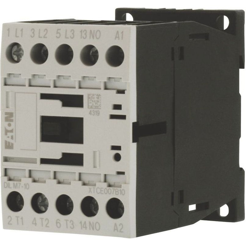 Eaton - Leistungsschütz zum Schalten von Wechselstrom Leistungsschütz DILM7-10(48VDC) 1S 3kW/400V,DC