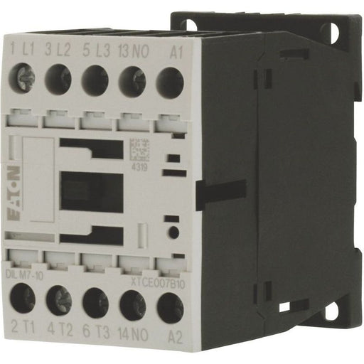 Eaton - Leistungsschütz zum Schalten von Wechselstrom Leistungsschütz DILM7-10(48VDC) 1S 3kW/400V,DC