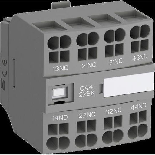 ABB Stotz S&J - Hilfsschalterblock Hilfskontaktblock CA4-13NK 4-polig, 1S+3Ö