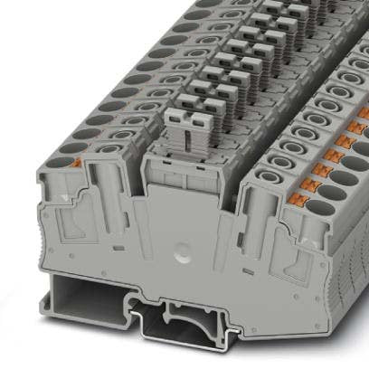 Phoenix Contact - Trenn- und Messtrenn-Reihenklemme Trennklemme PT 6-T P/P HV − 50 Stück