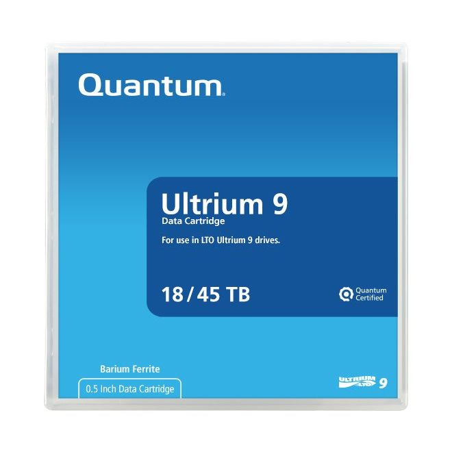 Quantum - Speichermedium digital LTO Ultrium-9 Cartridge QUANTUM MR-L9MQN-01 15TB/45TB − 5 Stück