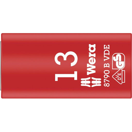Wera - Sechskant-Einsatz für Steckschlüssel VDE Zyklop-Steckschlüssel 8790 B VDE 13.0 x 46.0 mm