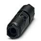 Phoenix Contact - Steckverbinder für steckbare Gebäudeinstallation Leitungsverbinder QPD C 2PE1,5 2X4-9BK 2+PE, 0,5-1,5qmm