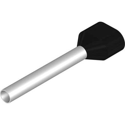 Weidmüller - Aderendhülse Zwilling H1,5/26D ZH SW − 100 Stück