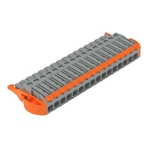 WAGO - Kabelsteckverbinder für Leiterplattensteckverbinder Federleiste 1-Leiter Hebel 2231-1116/038-000 Push-in Cage Clamp − 25 Stück