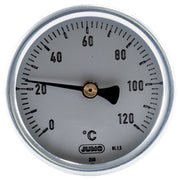 Jumo - Messgerät für Temperatur und Klima Bimetallthermometer Kl.1,5 80000580 0-120°C, EB-L 50mm