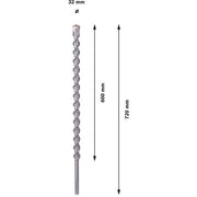Bosch - Bohrer PRO SDS max-9 Natural 1618596506 Stone Bohrer 32 x