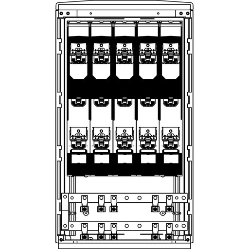 Elsta Mosdorfer - Kabelverteilerschrank LS80S.50 mit Sammelschienen