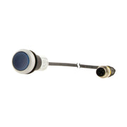 Eaton - Drucktaster, Komplettgerät Leuchtdrucktaste flach 1S C22-DL-B-K10-24-P3 4polig 24V 0.5m