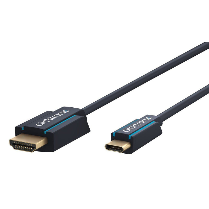 Clicktronic - PC-Kabel USB-C/HDMI-Adapterkabel 44928 Premium,1,0m,4K,60Hz