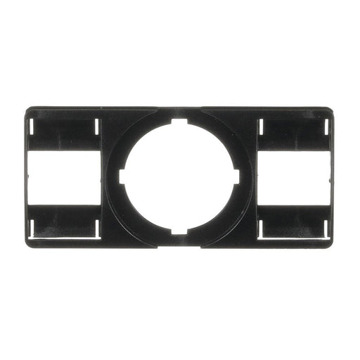 ABB Stotz S&J - Schildträger für Befehlsgeräte 2-fach Schildhalter MA1-8138 für Größe 27x15