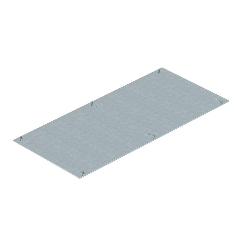 OBO Bettermann - Deckel für estrichbündigen/offenen Unterflurkanal Montagedeckel blind OKA D 500 R rastend 800x500x4