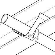 Niedax - Befestigungsschelle für Kabel/Rohre EKLIPS-Stangenbf. FM-320T − 100 Stück