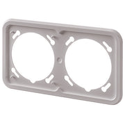 Mennekes - Zubehör/Ersatzteile für CEE-Steckvorrichtungen (IEC 60309) Abdeckrahmen 41408 2-fach f.Cepex